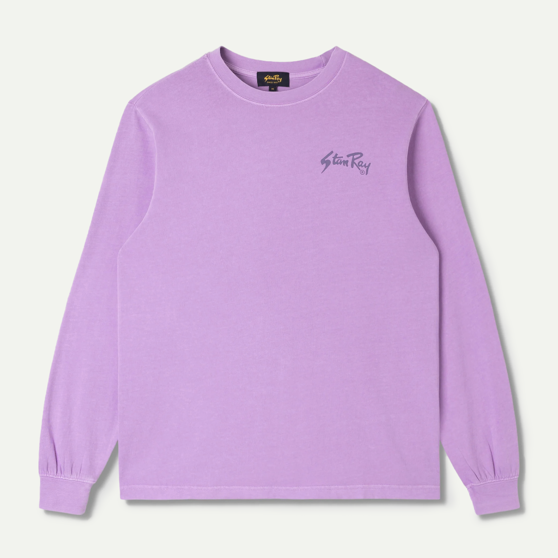 Washed Lavendar Stan OG Long Sleeve T-Shirt