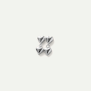 Silver Adore Earrings
