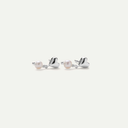 White Adore Earrings