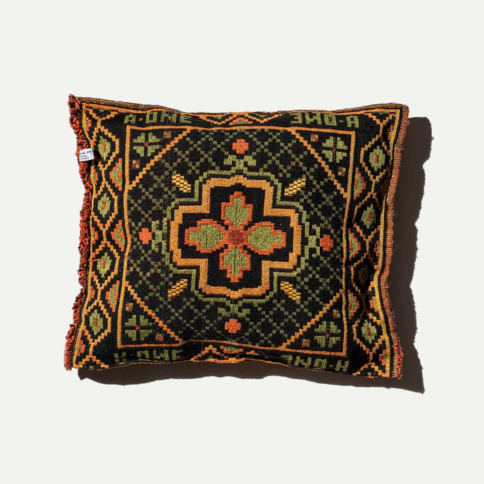 Black Hybrid Indian Cushion