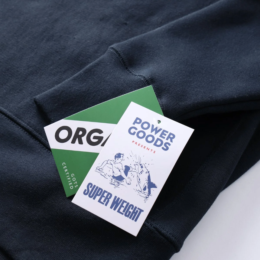 Navy Super Weight Crewneck