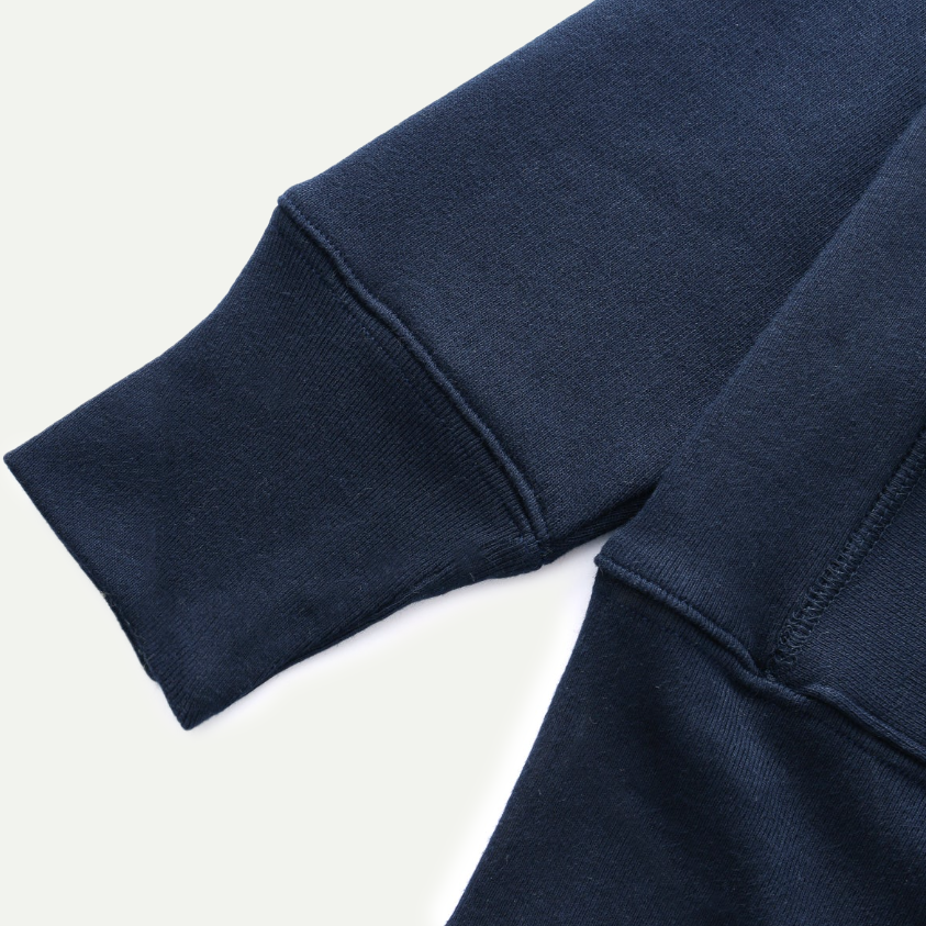 Navy Super Weight Crewneck