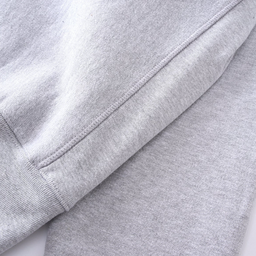 Heather Grey Super Weight Crewneck