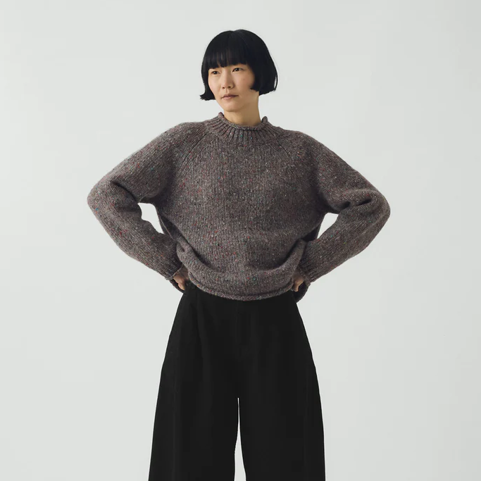 Fossil Orla Donegal Wool Sweater