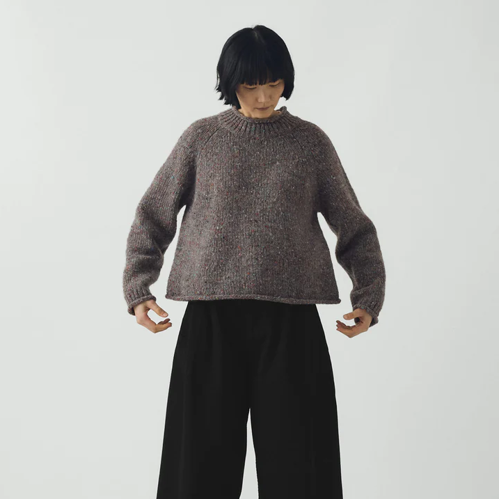 Fossil Orla Donegal Wool Sweater