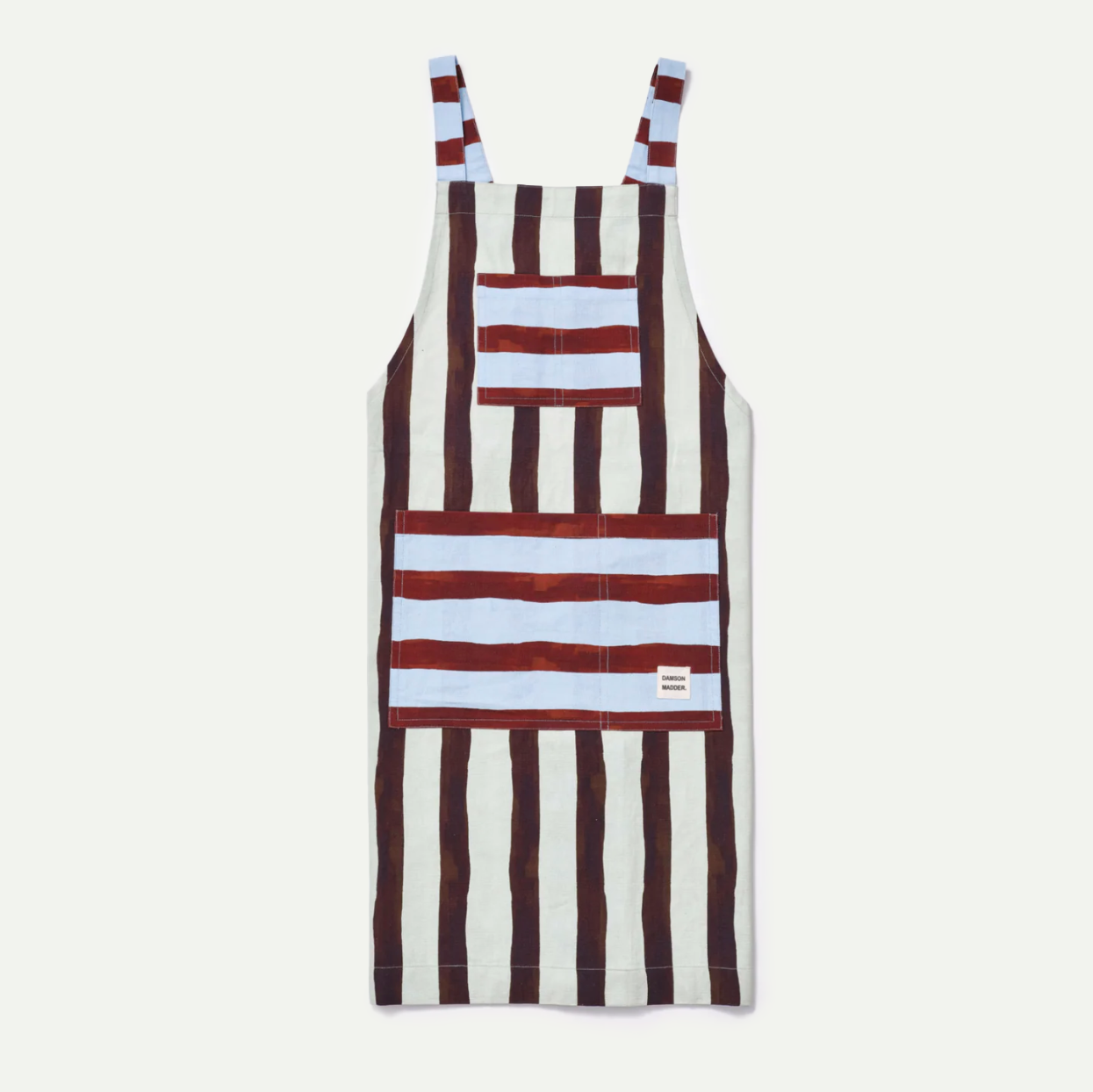 Mixed Stripe DM Apron