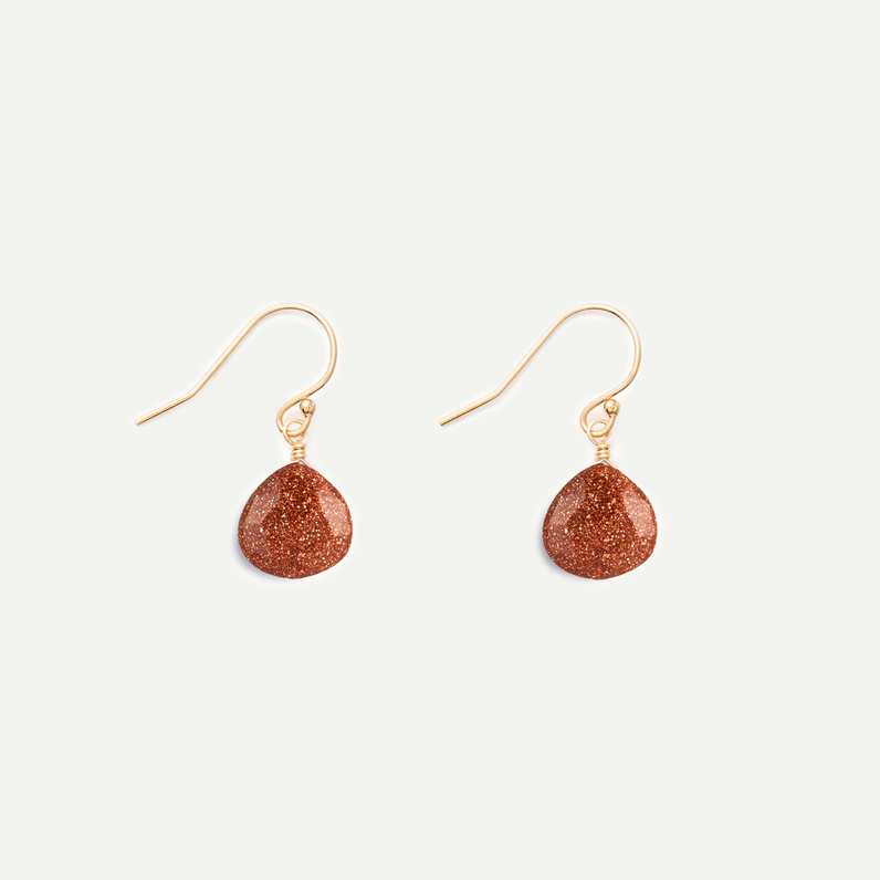 Goldstone Isla Drop Earrings
