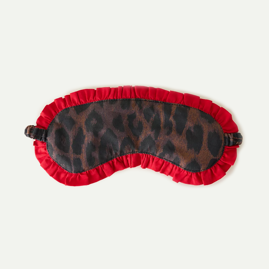 Dark Leopard/Red Eye Mask