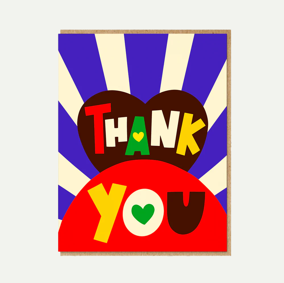 F&L Thank You Stripes Card