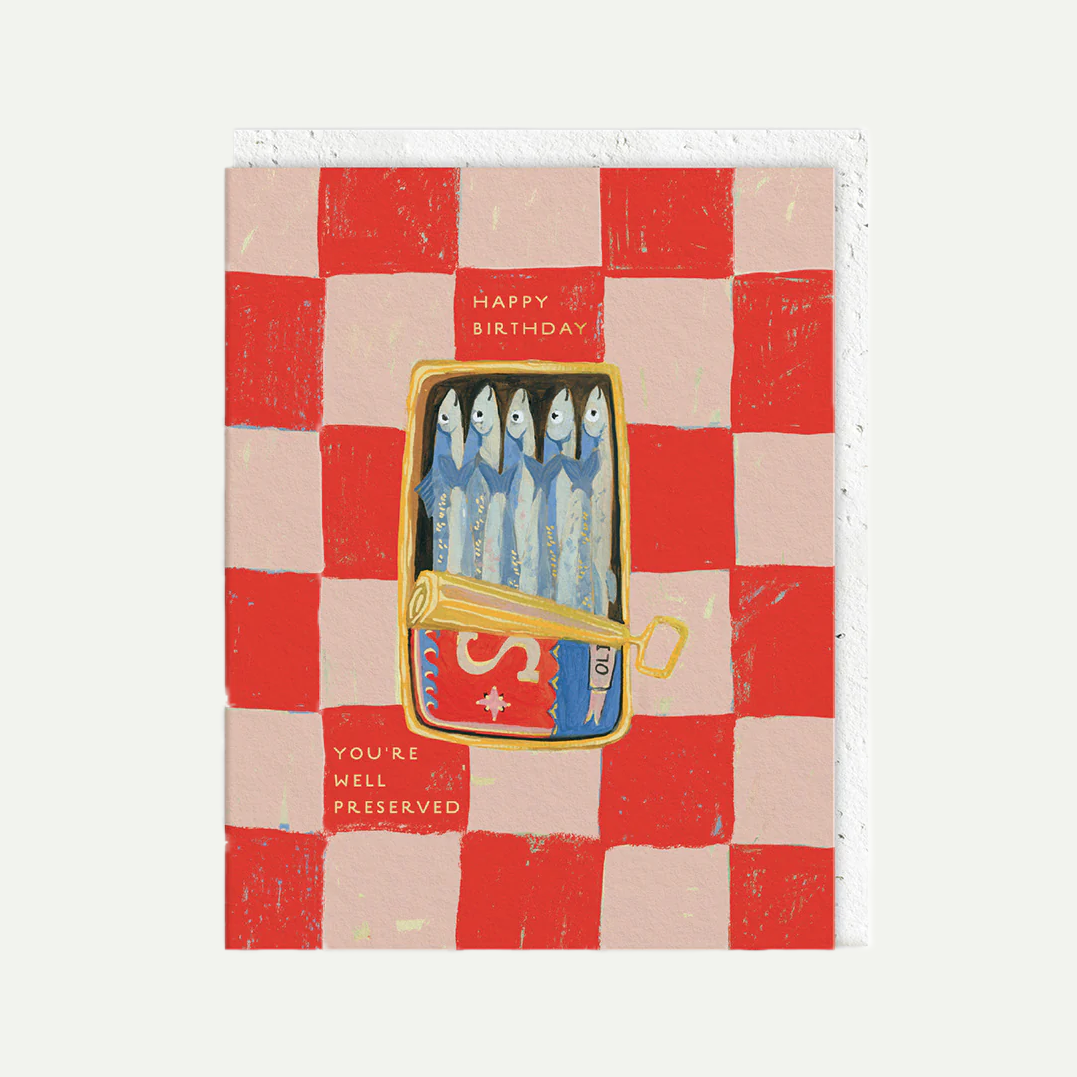 Well Preserved Greeting Card