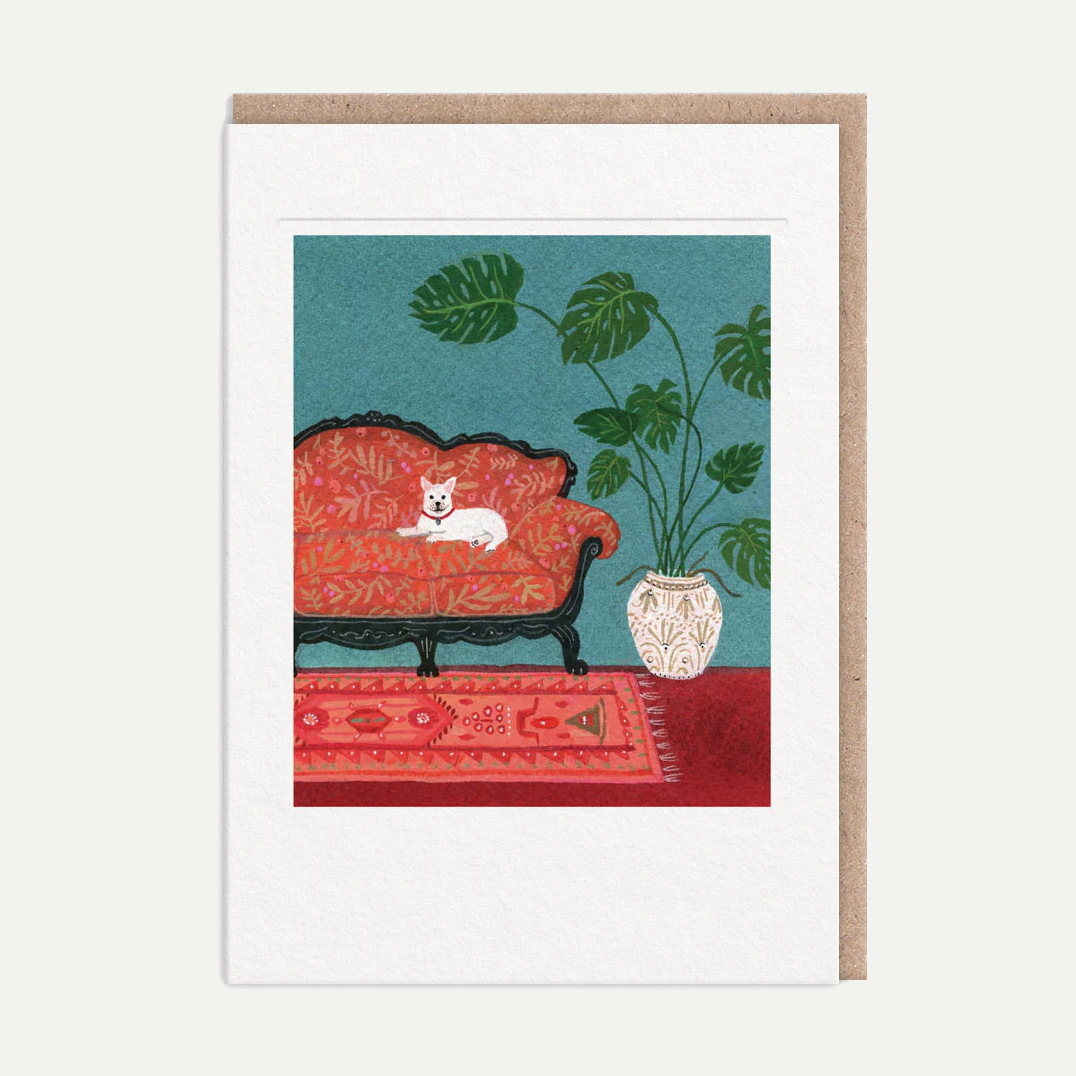 French Bulldog Greeting Card