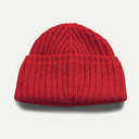 Red Cousteau Wool Beanie
