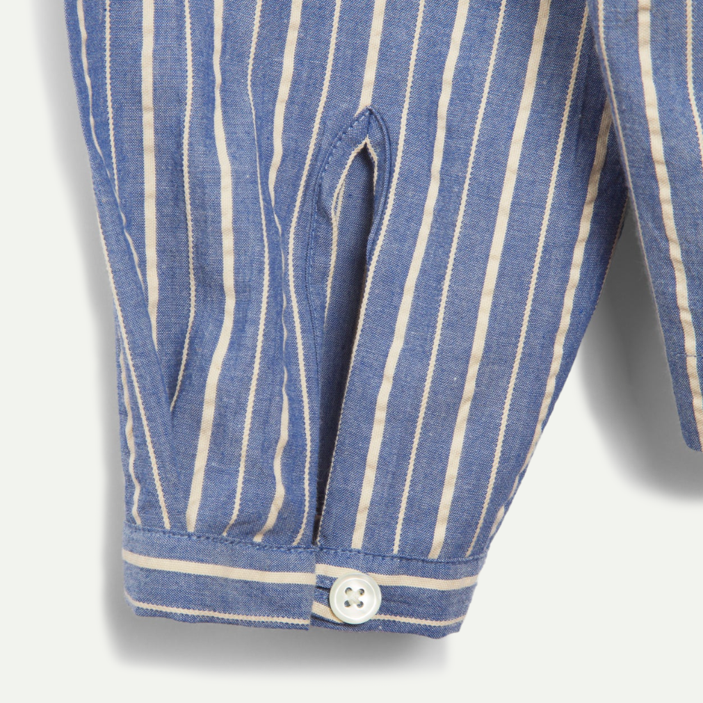 Navy/Natural Marianne Long Sleeve Shirt