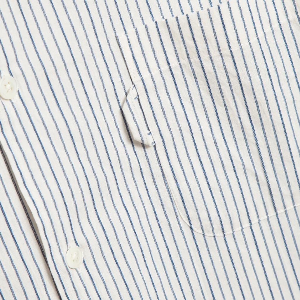 Natural/Navy Curtis Shirt