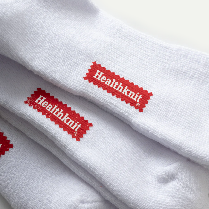 White Classic Stripe Stripe 3 Pack Crew Sock