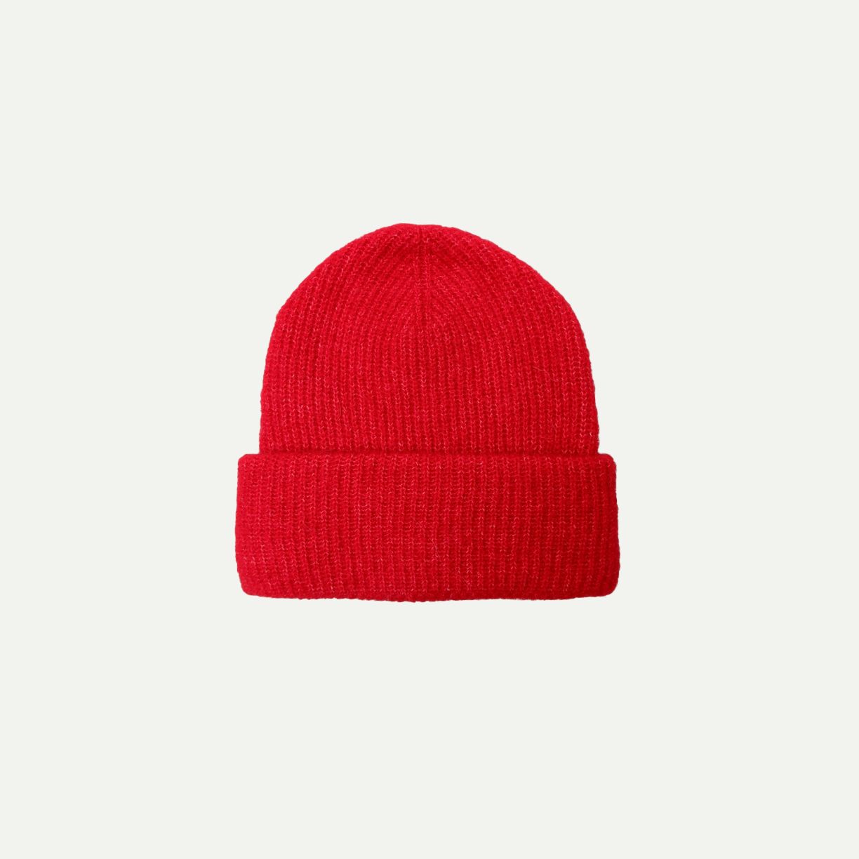 Red Ginger Rib Hat