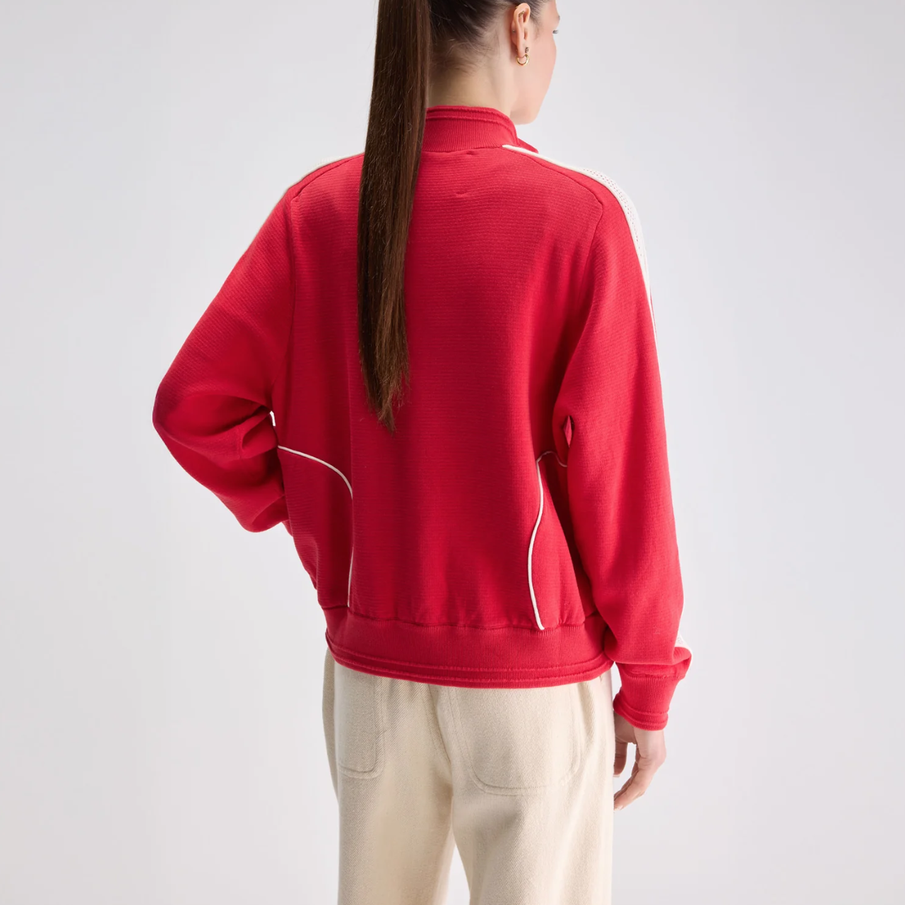 Massai Red Dasy Knit Sweater