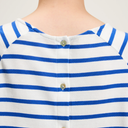 Stripe C Maow Crewneck T-Shirt