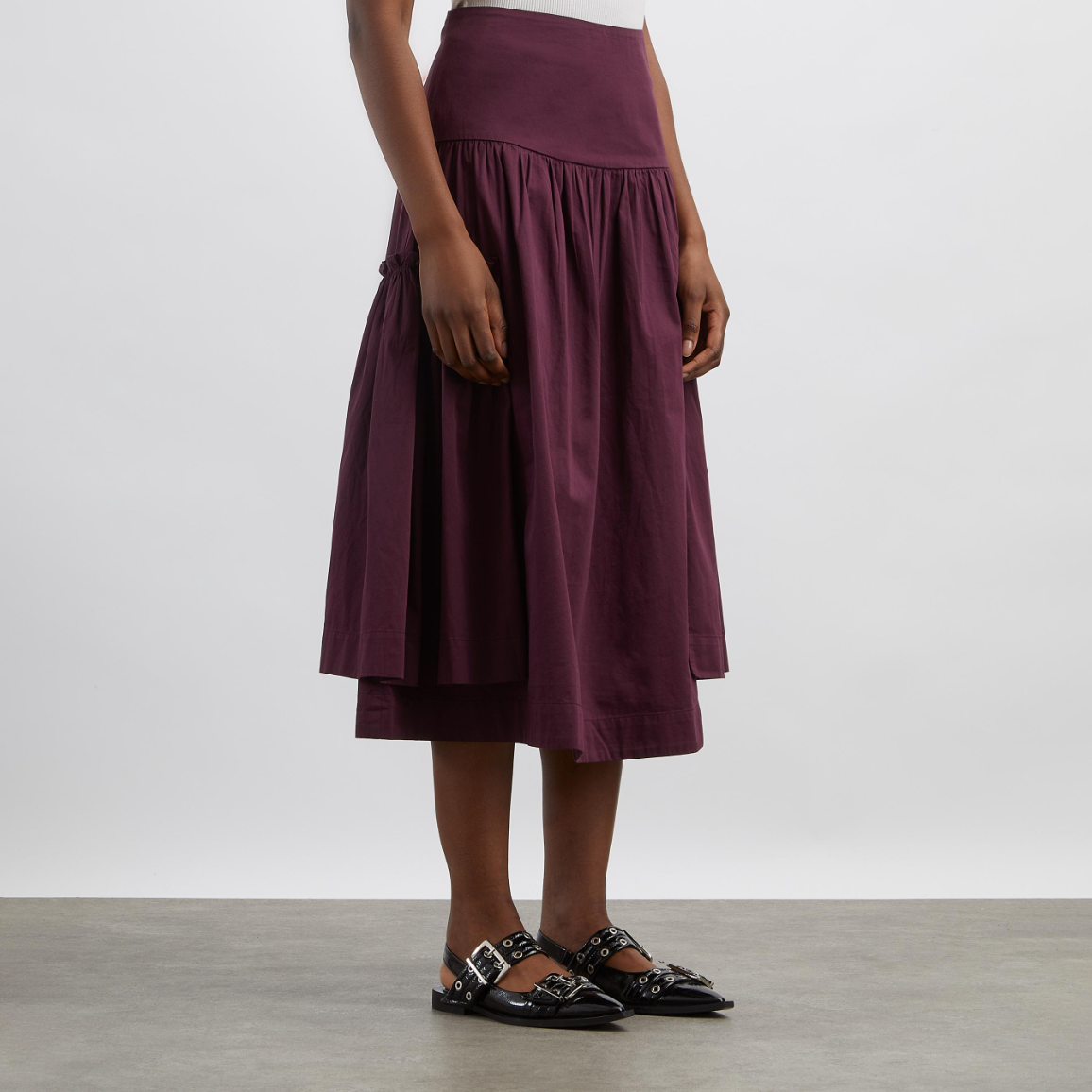 Fig Berta Midi Skirt