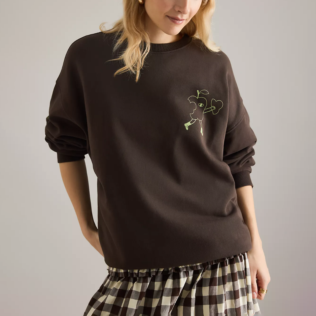 Chocolate Apple Peel Sweatshirt