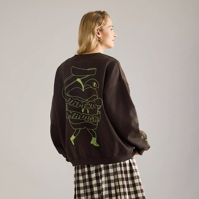 Chocolate Apple Peel Sweatshirt