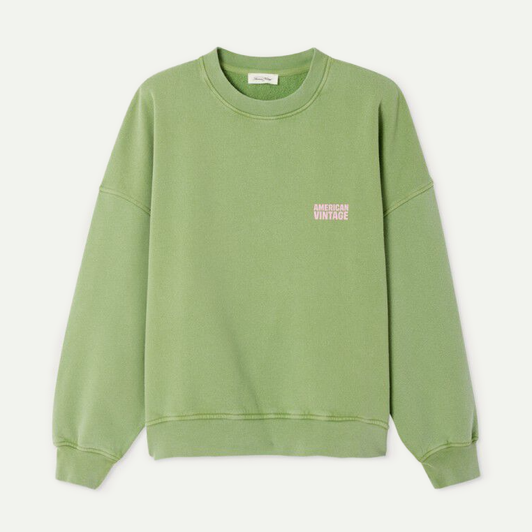 Vintage Lemongrass Plizzy Sweatshirt