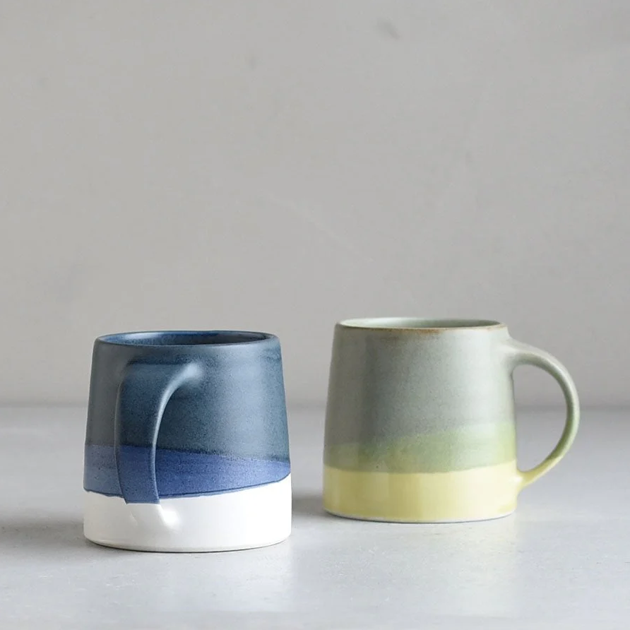 Navy/White 320ml Mug