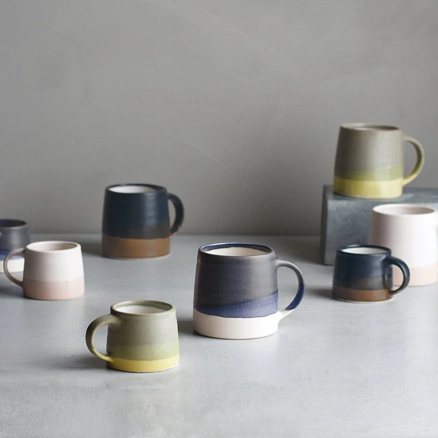 Black/Brown 320ml Mug