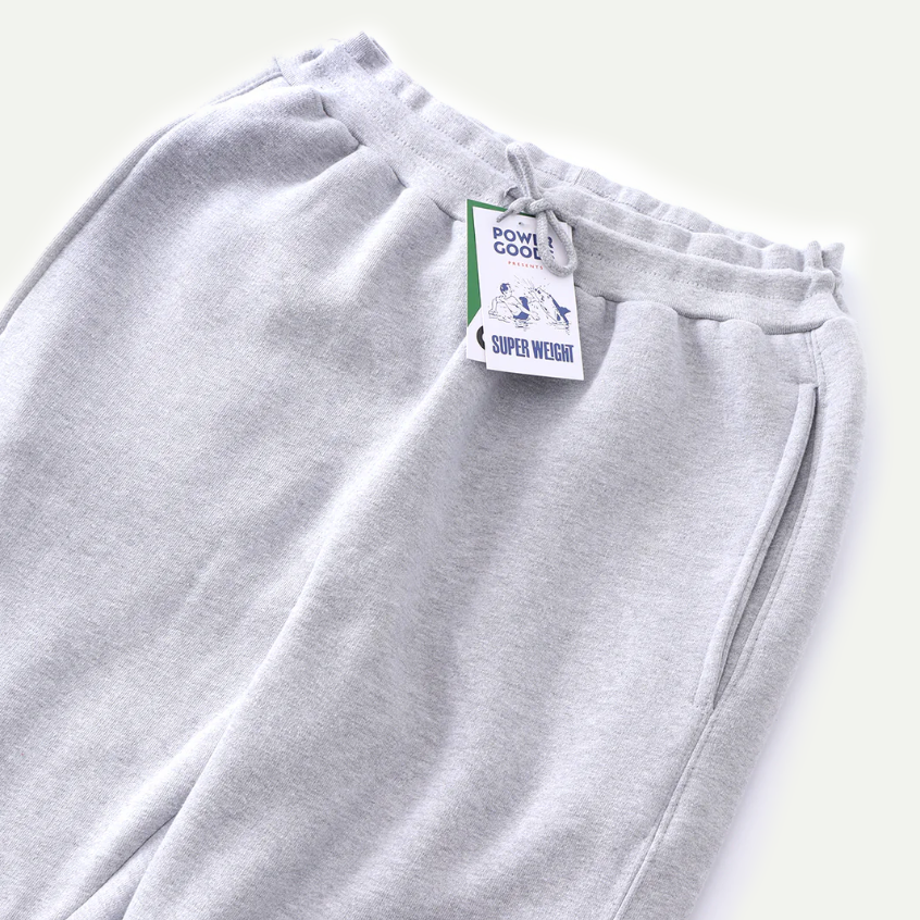 Heather Grey Super Weight Sweatpants