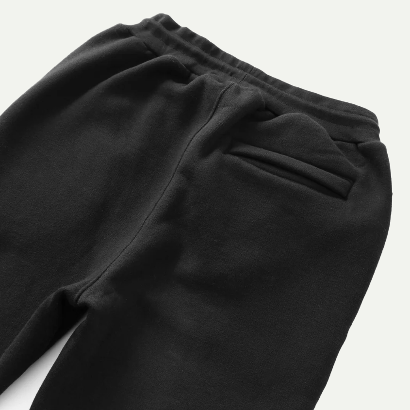 Black Super Weight Sweatpants