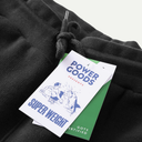 Black Super Weight Sweatpants