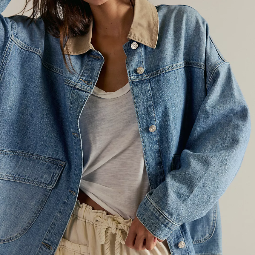 Berry Blues Lemon Denim Jacket