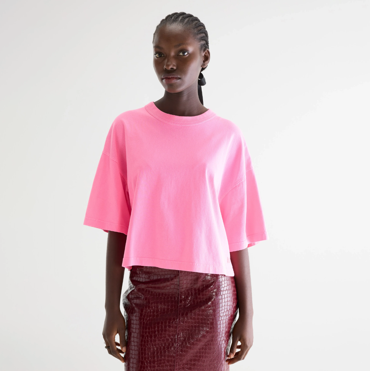 Fluro Pink Voss T-Shirt