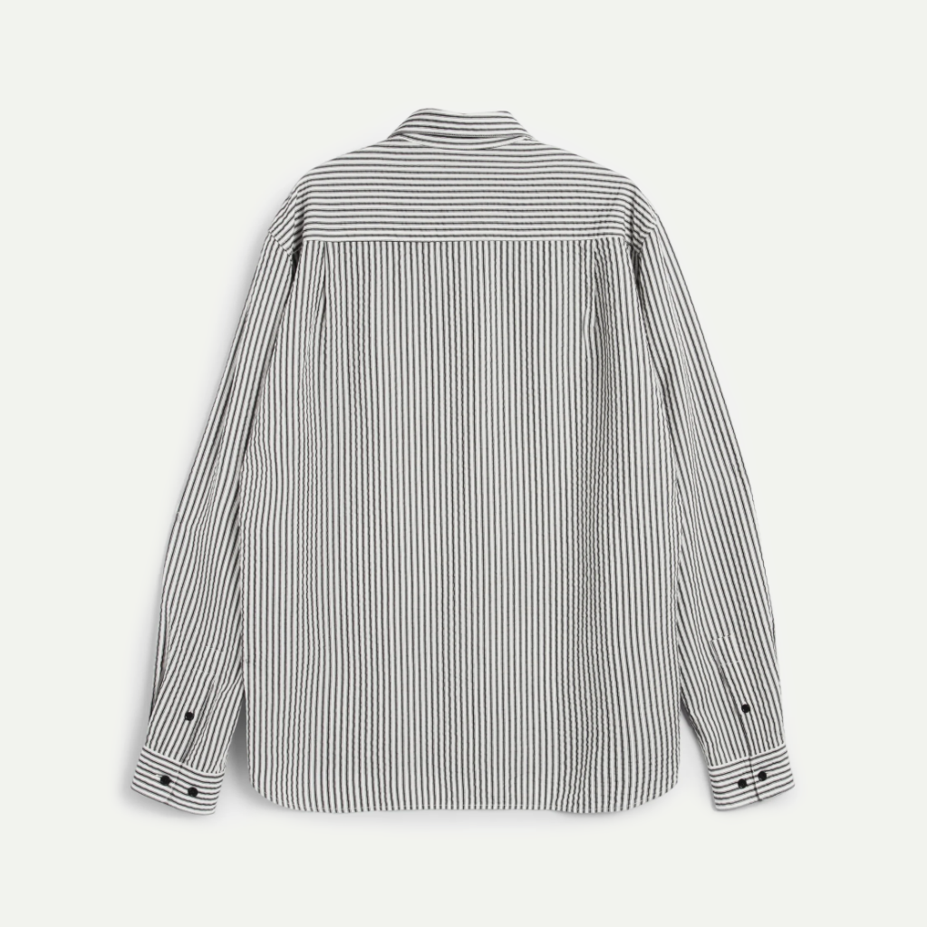 Multi Seersucker Stripe Curtis Shirt