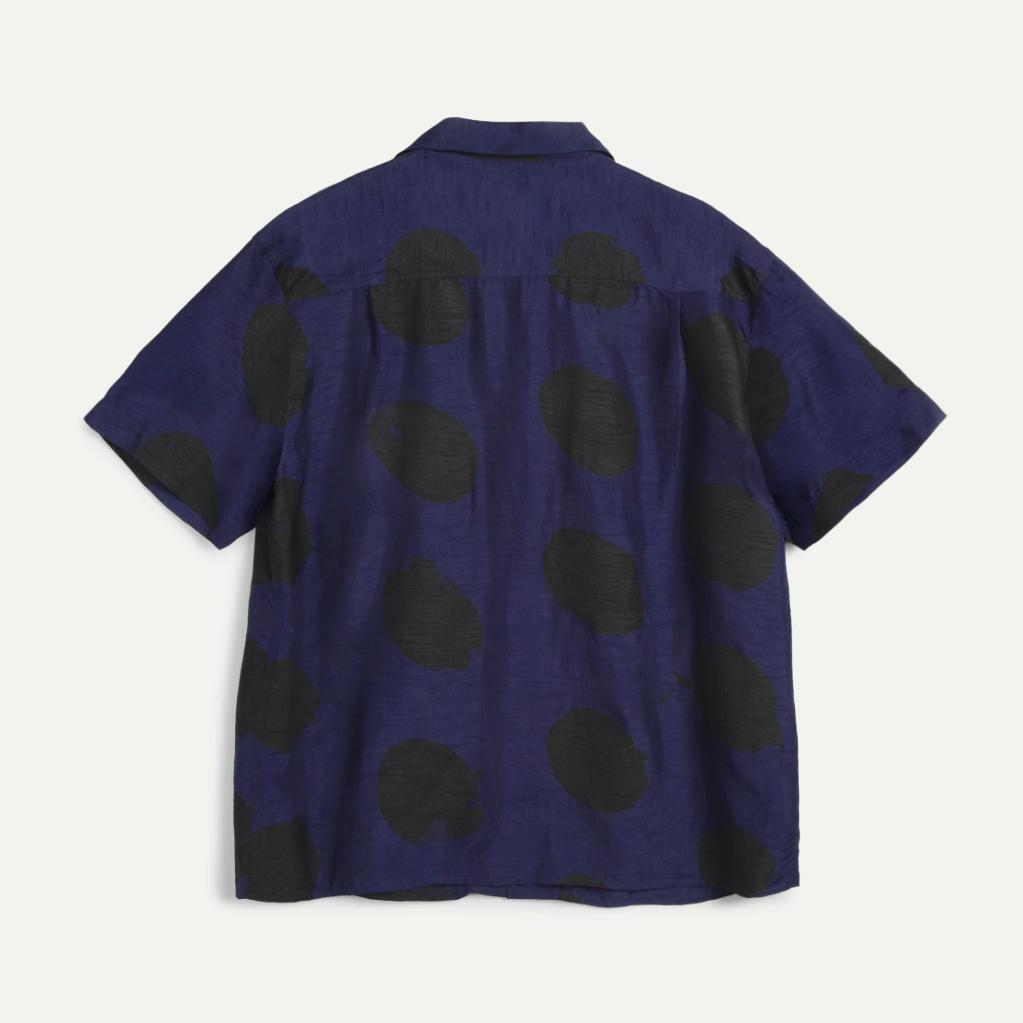 Blue Polkadot Malick Shirt