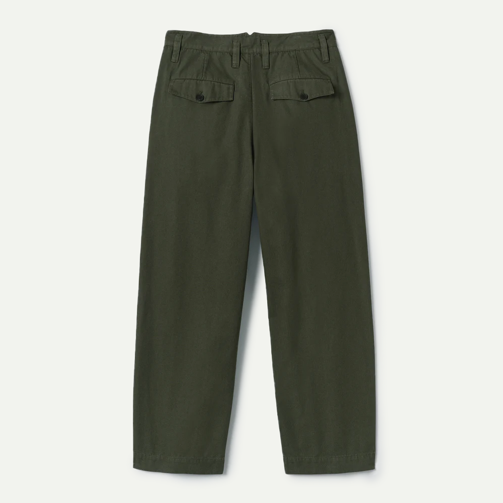 Kale Bill Cotton Wide Leg Trousers