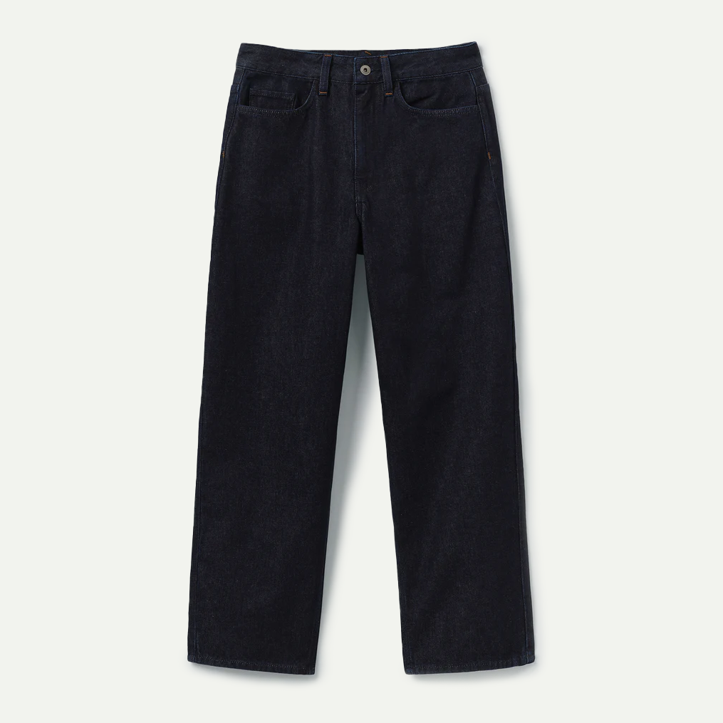 Indigo Tapered Denim Trousers
