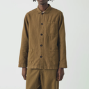 Woodland Green Arlo Garment Dyed Herringbone Jacket
