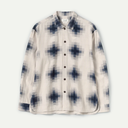 Slate/Putty Mosaic Cotton Ikat Shirt