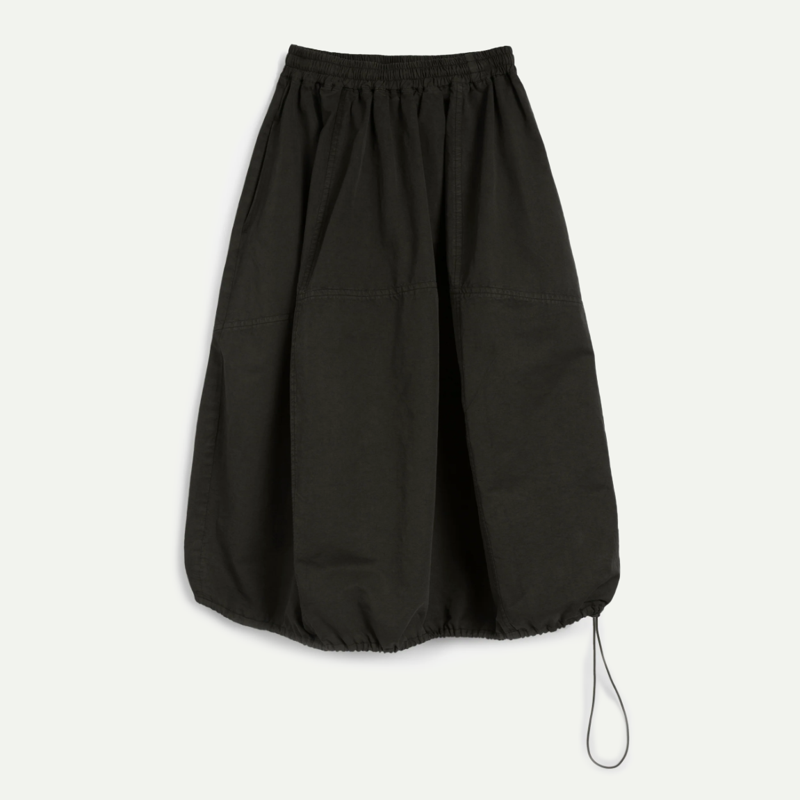 Dark Green Parachute Skirt