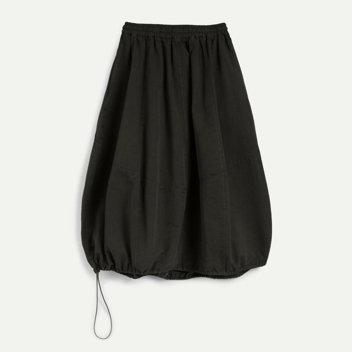 Dark Green Parachute Skirt