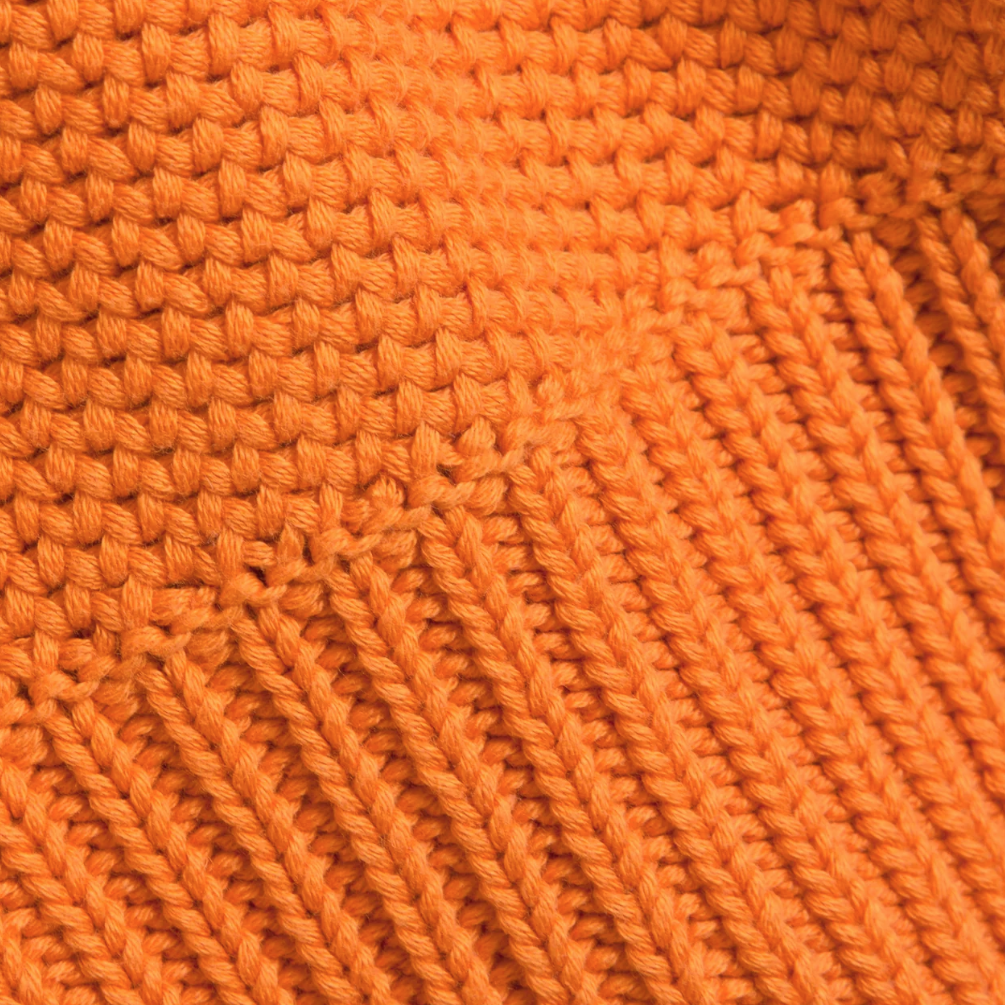 Orange Kwai Knit Cardigan