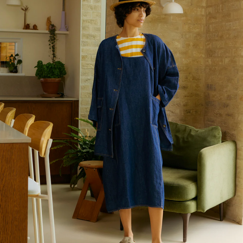 Denim Chambray Clifton Dress