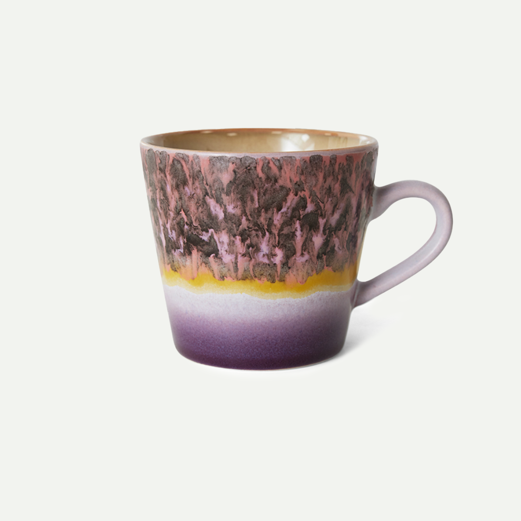 HKliving 70s Ceramics Blast Cappuccino Mug