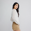 Ivory Maris Fine Gauge Cardi