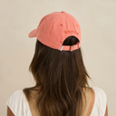 Dusty Red Floral Mella Cap