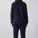 Dark Navy Fine Cord Server Suit Jacket