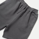 Washed Black  Loopback Crewneck Sweat Shorts
