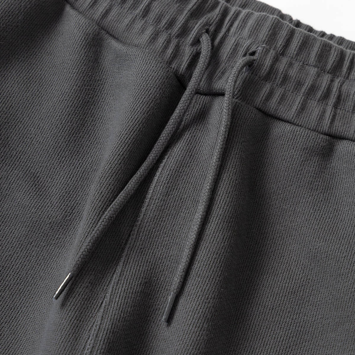 Washed Black  Loopback Crewneck Sweatpants