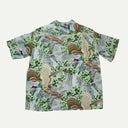 Green Peacock Garden Hawaiian Shirt